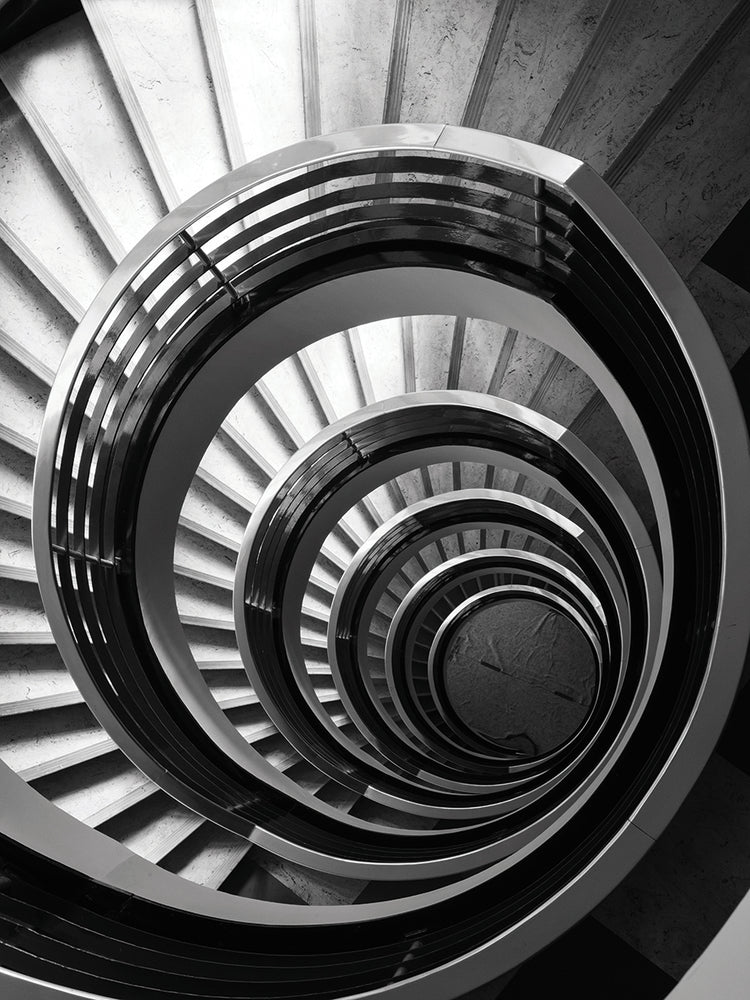 Infinite 5 handcrafted art work on canvas or framed canvas prints by Moises Levy 