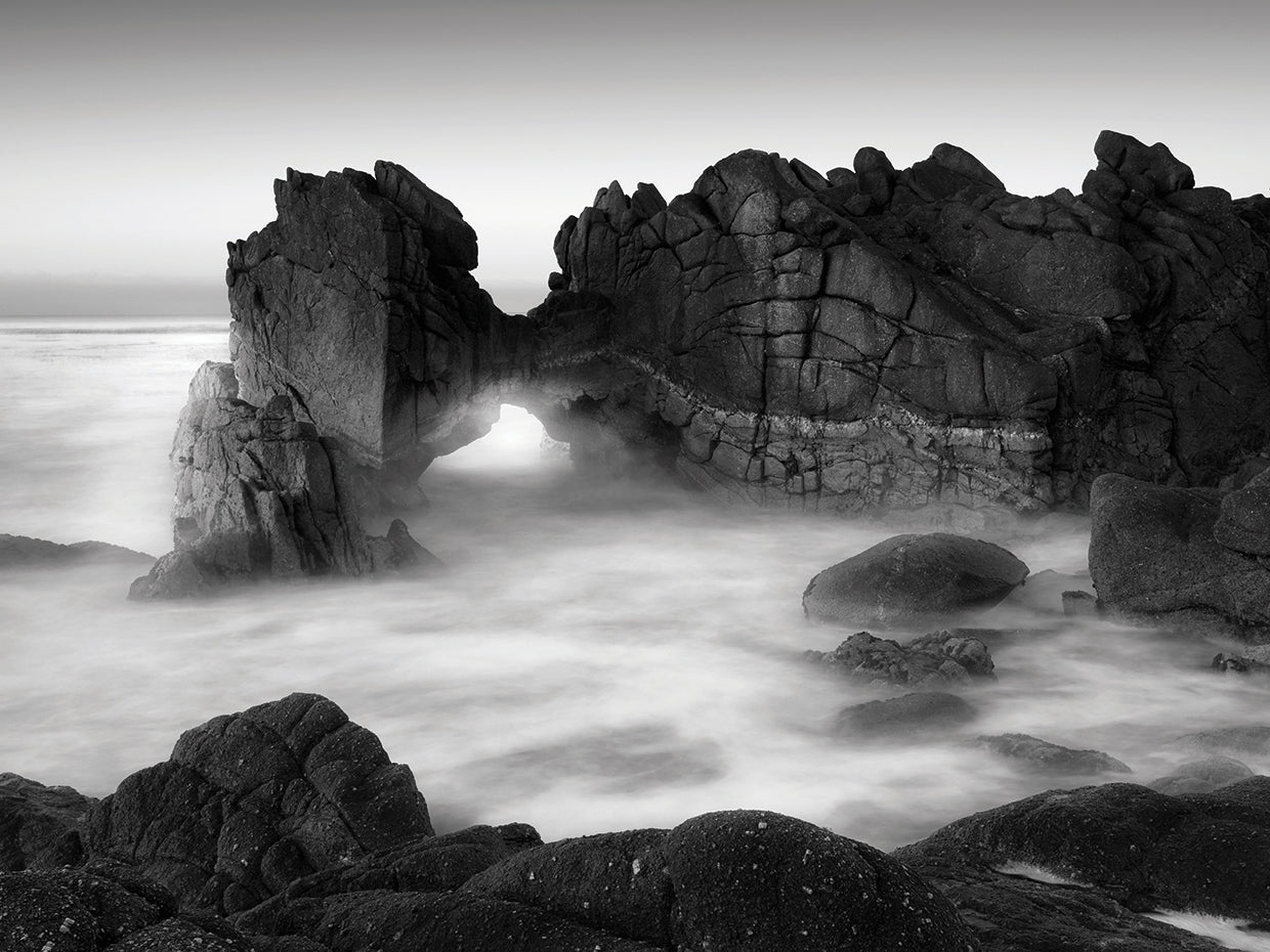 Gate handcrafted art work on canvas or framed canvas prints by Moises Levy 