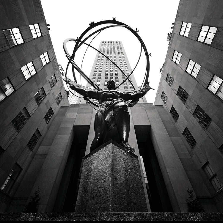 Nueva York Rockefellar Lienzo