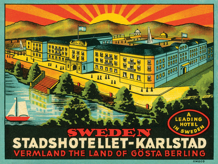 Equipaje Stadshotellet-Karlstad Cuadro en lienzo