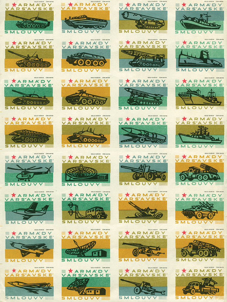 Warsaw Pact Forces, Safety Match Sheet