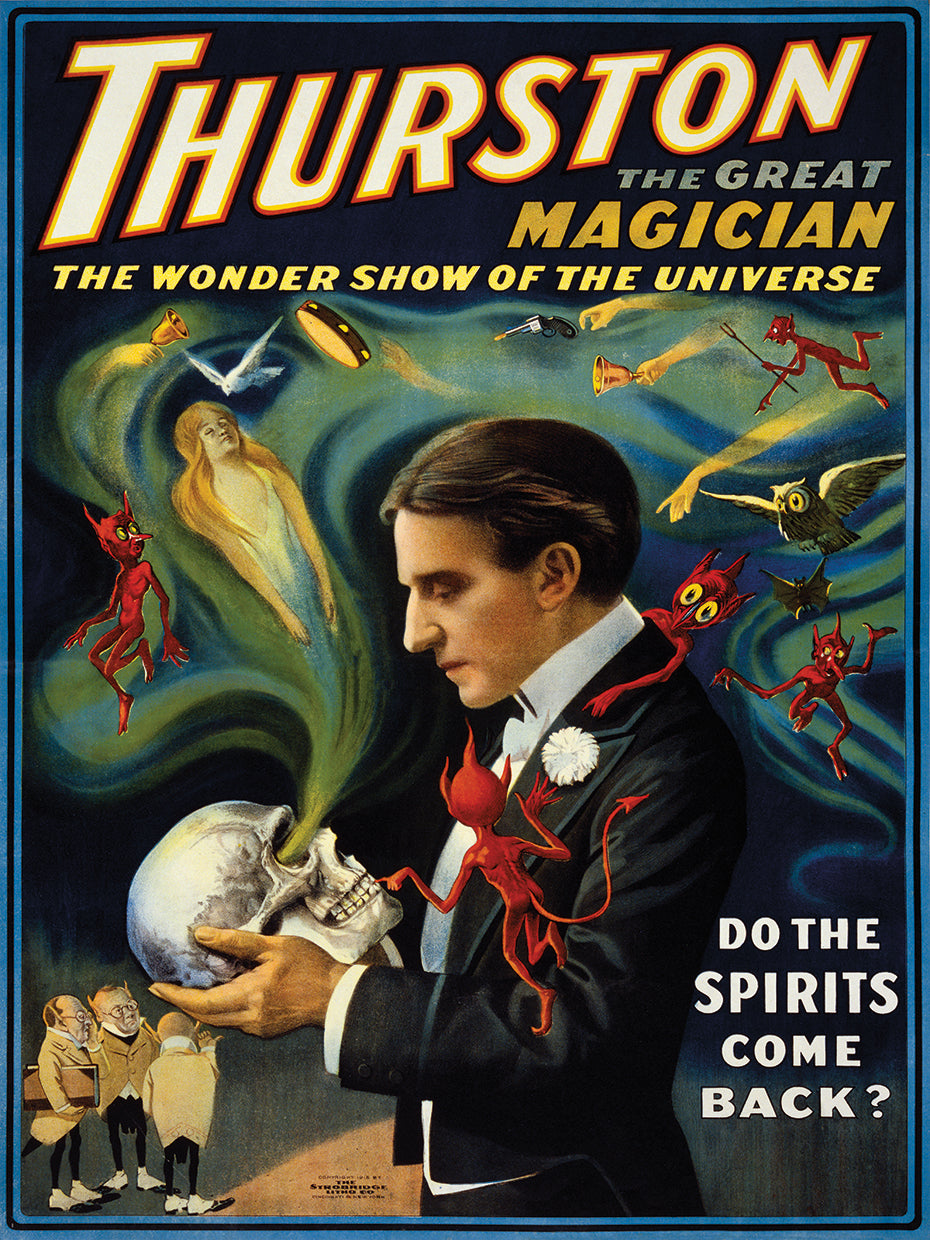 Thurston, Hablando con calaveras Lienzo
