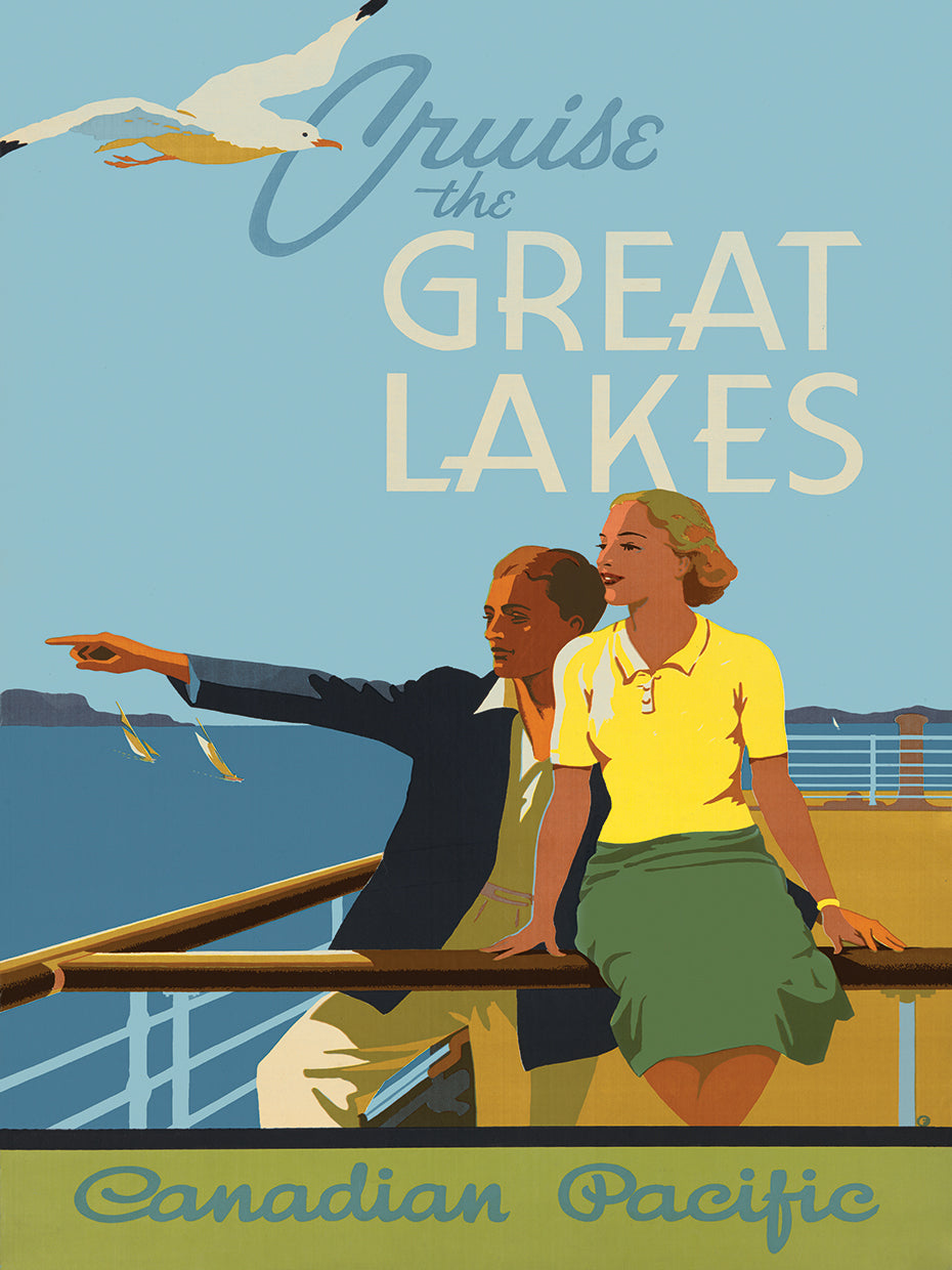Couple, Cruise the Great Lakes Canadian Pacific