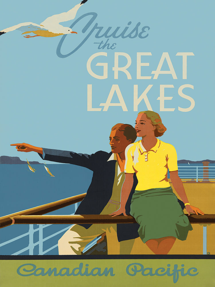 Couple, Cruise the Great Lakes Canadian Pacific