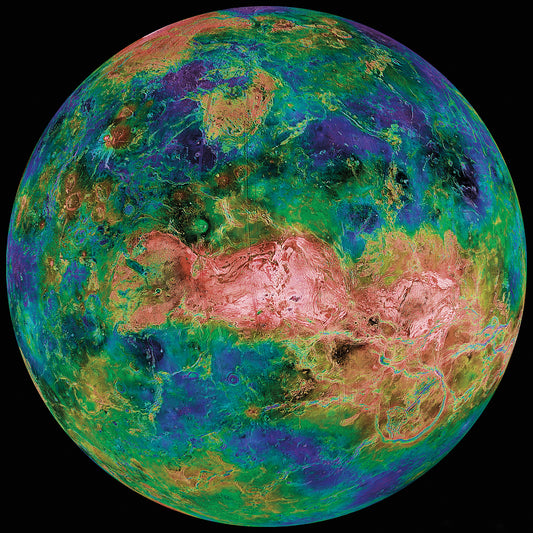 Hemispheric View of Venus Canvas Art