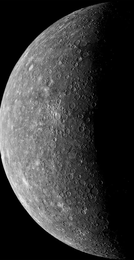 Planet Mercury, March 24, 1974