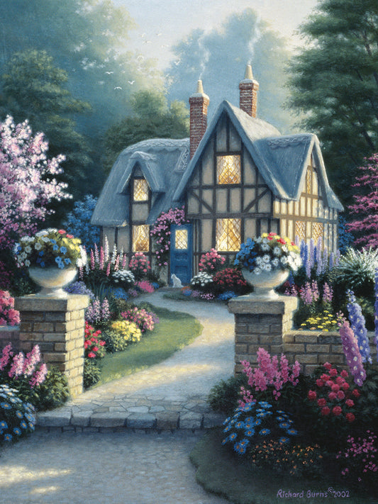 The Olde Bailey Cottage Canvas Art