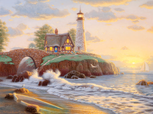 Lighthouse Point Canvas Art