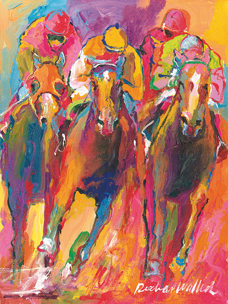 Delmar handcrafted art work on canvas or framed canvas prints by Richard Wallich 