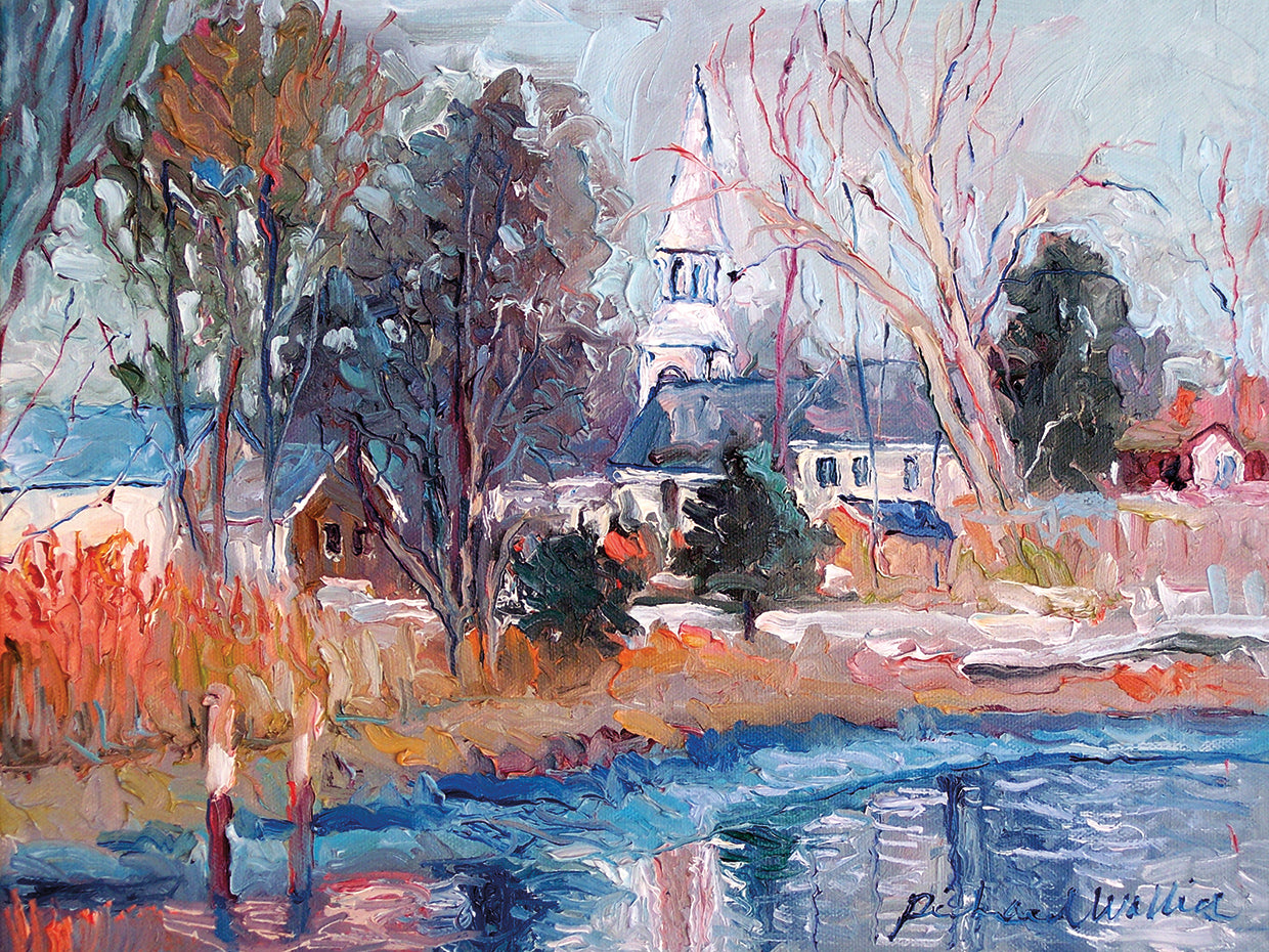 St. Paul handcrafted art work on canvas or framed canvas prints by Richard Wallich