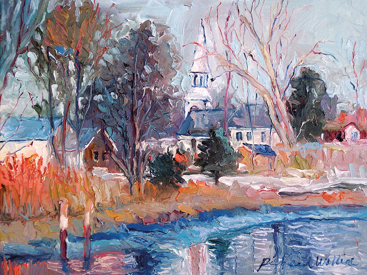 St. Paul handcrafted art work on canvas or framed canvas prints by Richard Wallich