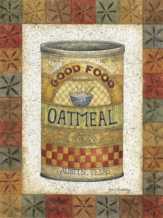 Good Food Oatmeal Canvas Print