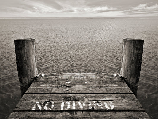 No Diving Canvas Art