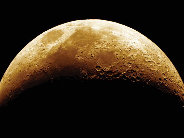 Arte de la lona de la luna 5