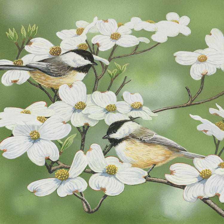 Primavera y carboneros Lienzo