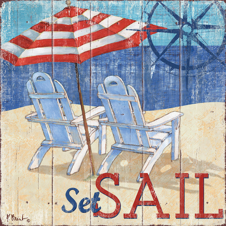 Seas the Day II by Paul Brent - highest quality handcrafted wall art work on large canvas & framed canvas prints