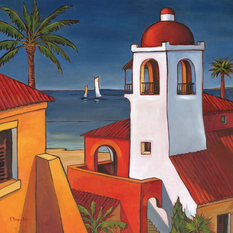 Antigua 2 by Paul Brent - best quality handcrafted wall art work on large canvas & framed canvas prints