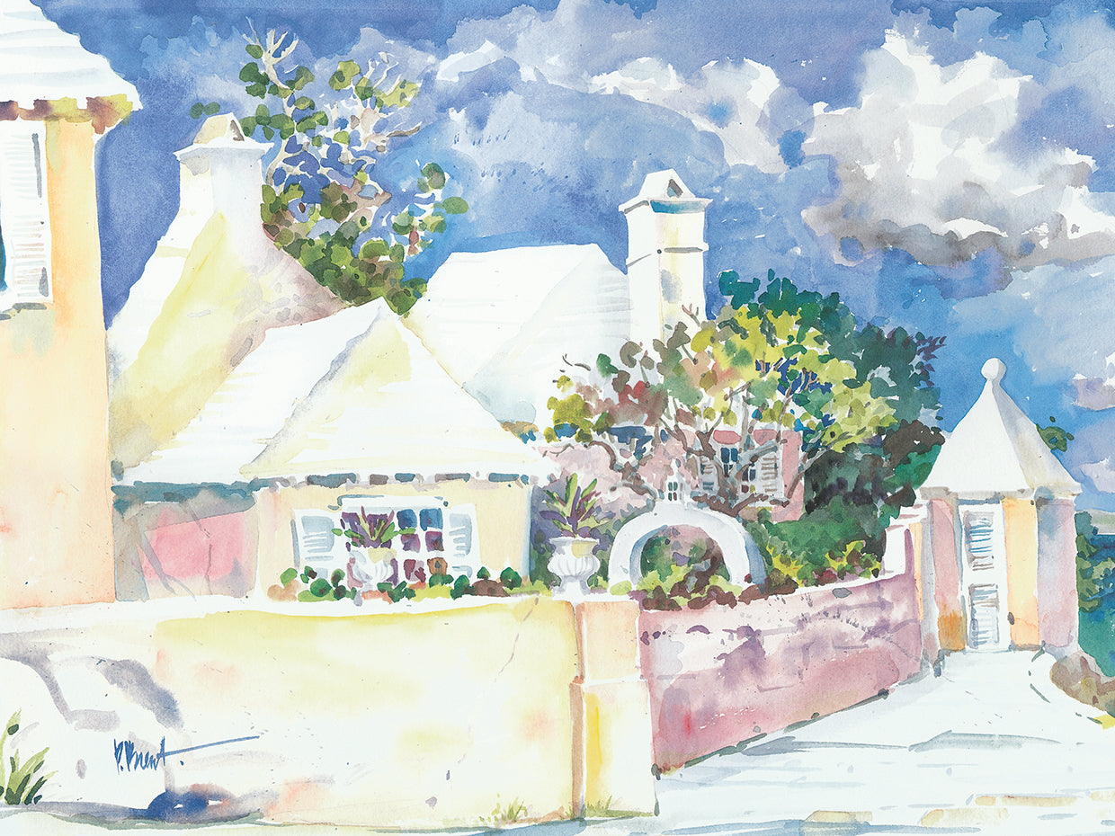 Island Retreat by Paul Brent - lowest price wall art work on large canvas & framed canvas prints