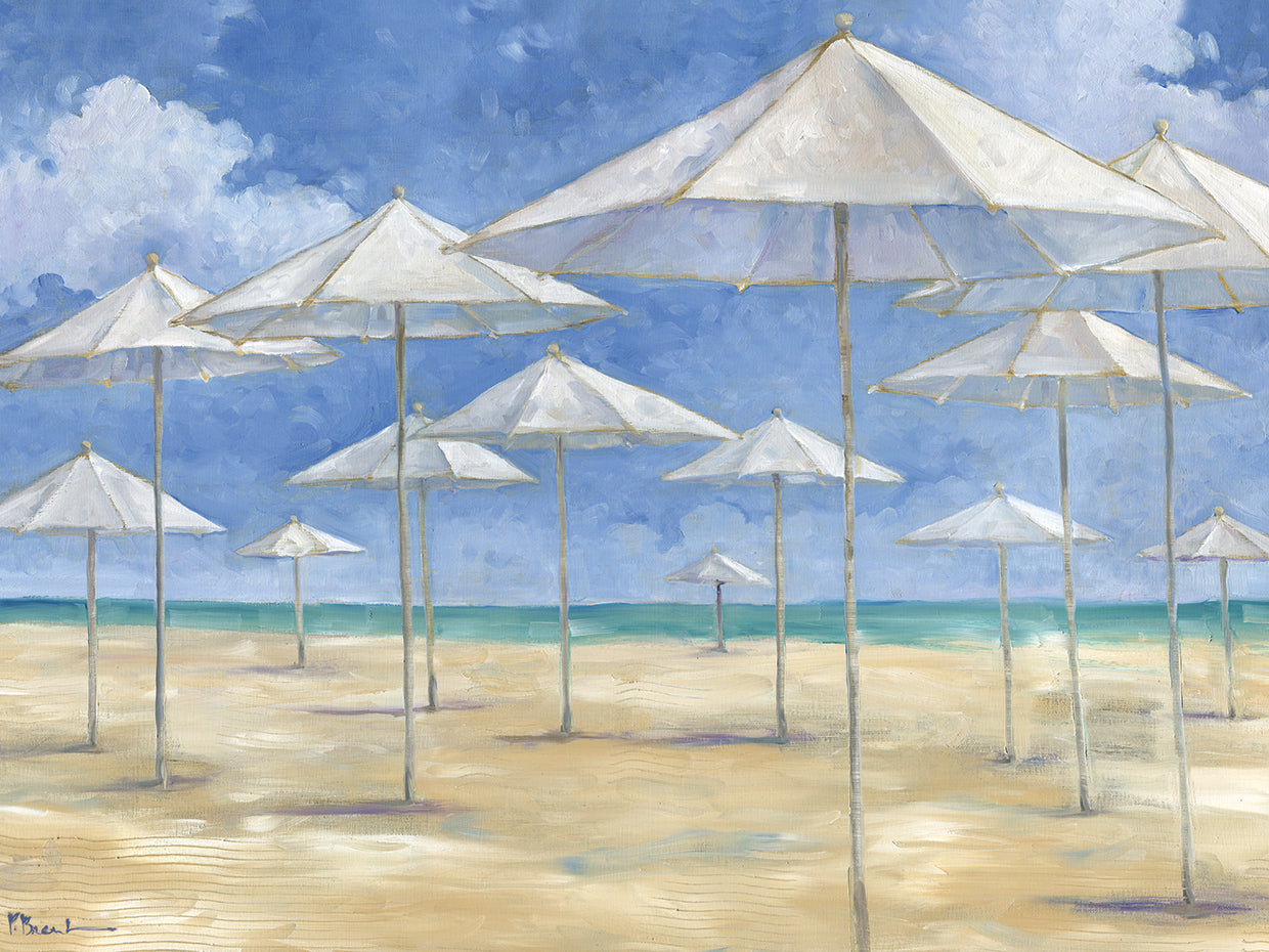 Blanco Beach I by Paul Brent - top quality wall art work on large canvas & framed canvas prints