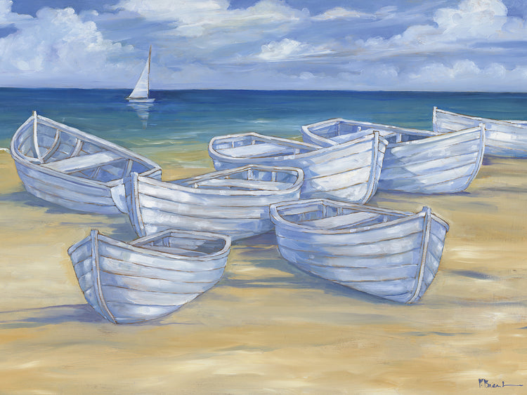 Blanco Beach III by Paul Brent - museum quality wall art work on large canvas & framed canvas prints