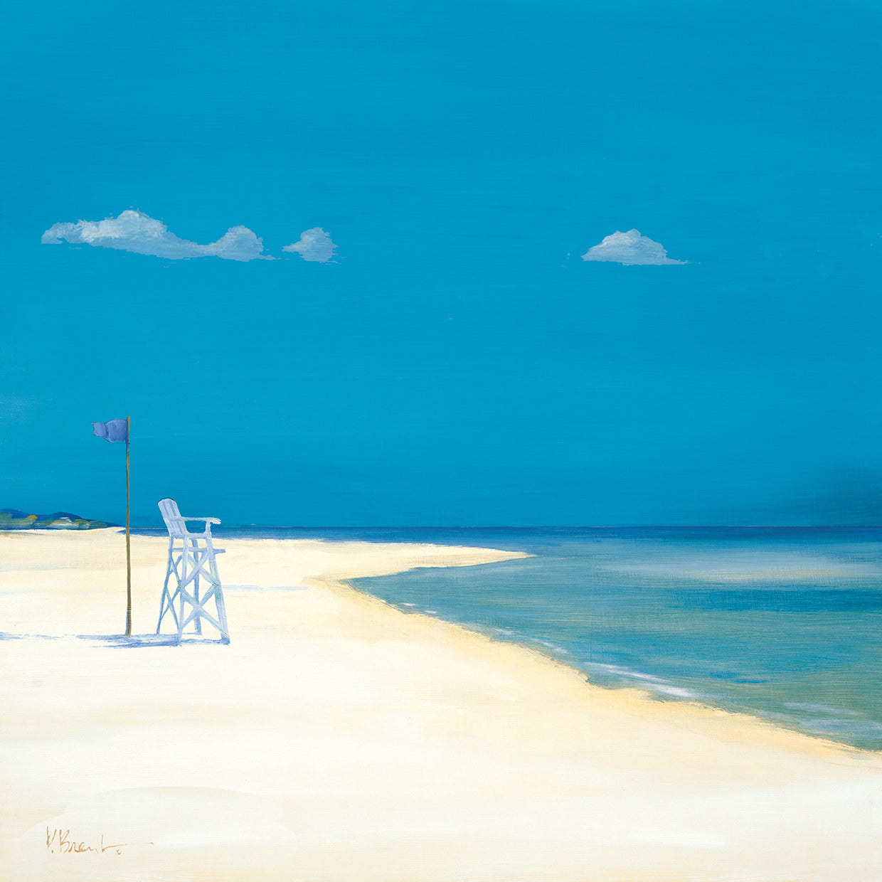 Serenity Lifestand by Paul Brent - larger sizes handcrafted wall art work on large canvas & framed canvas prints