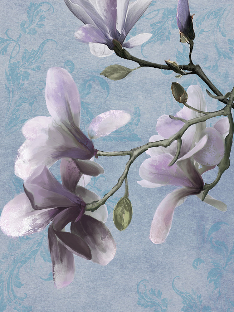 Arte de la lona Flor de primavera II