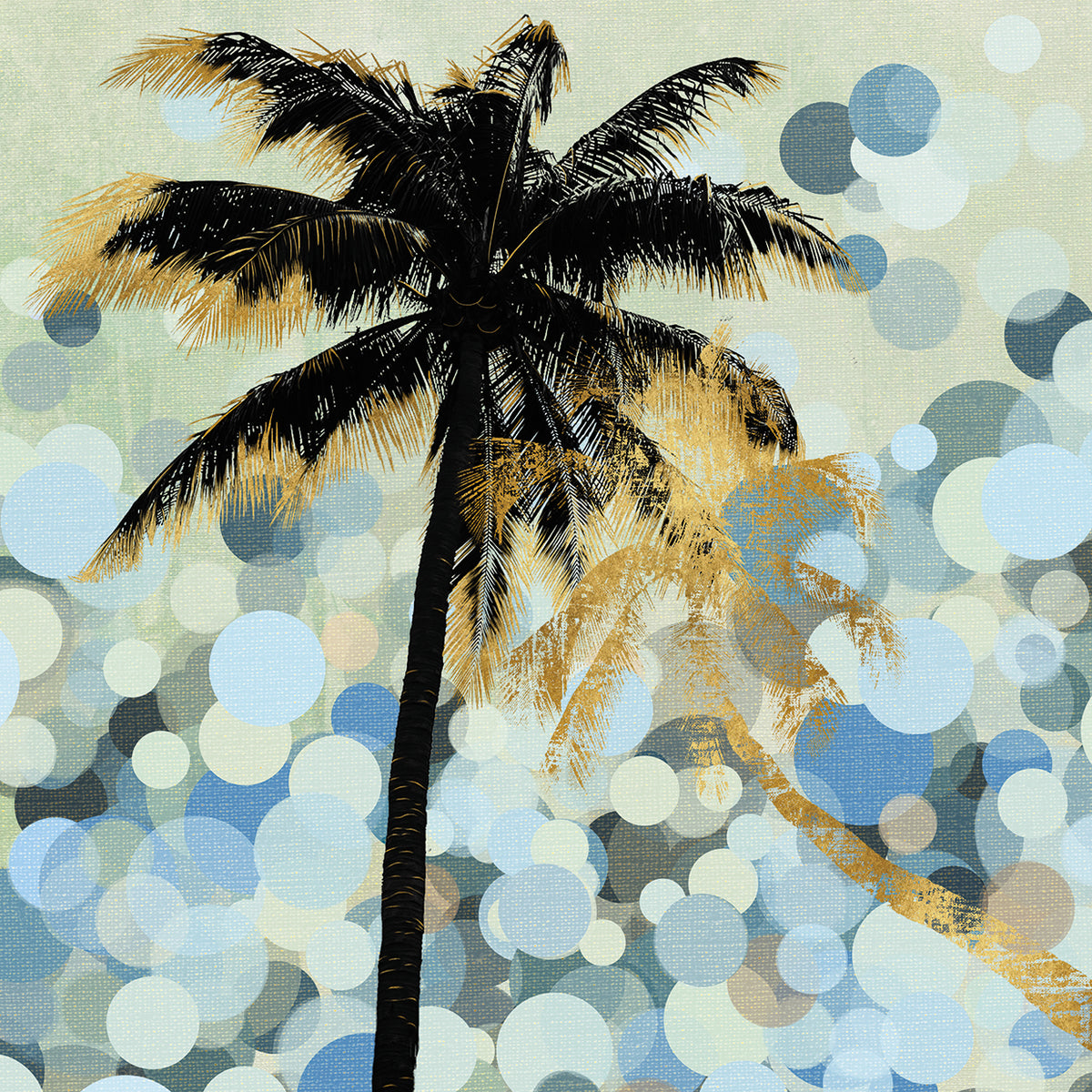 Polka Dot Palms II