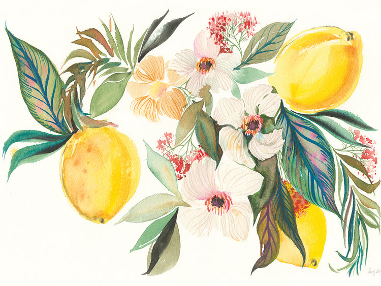 Cuadro en lienzo Citrus Summer I