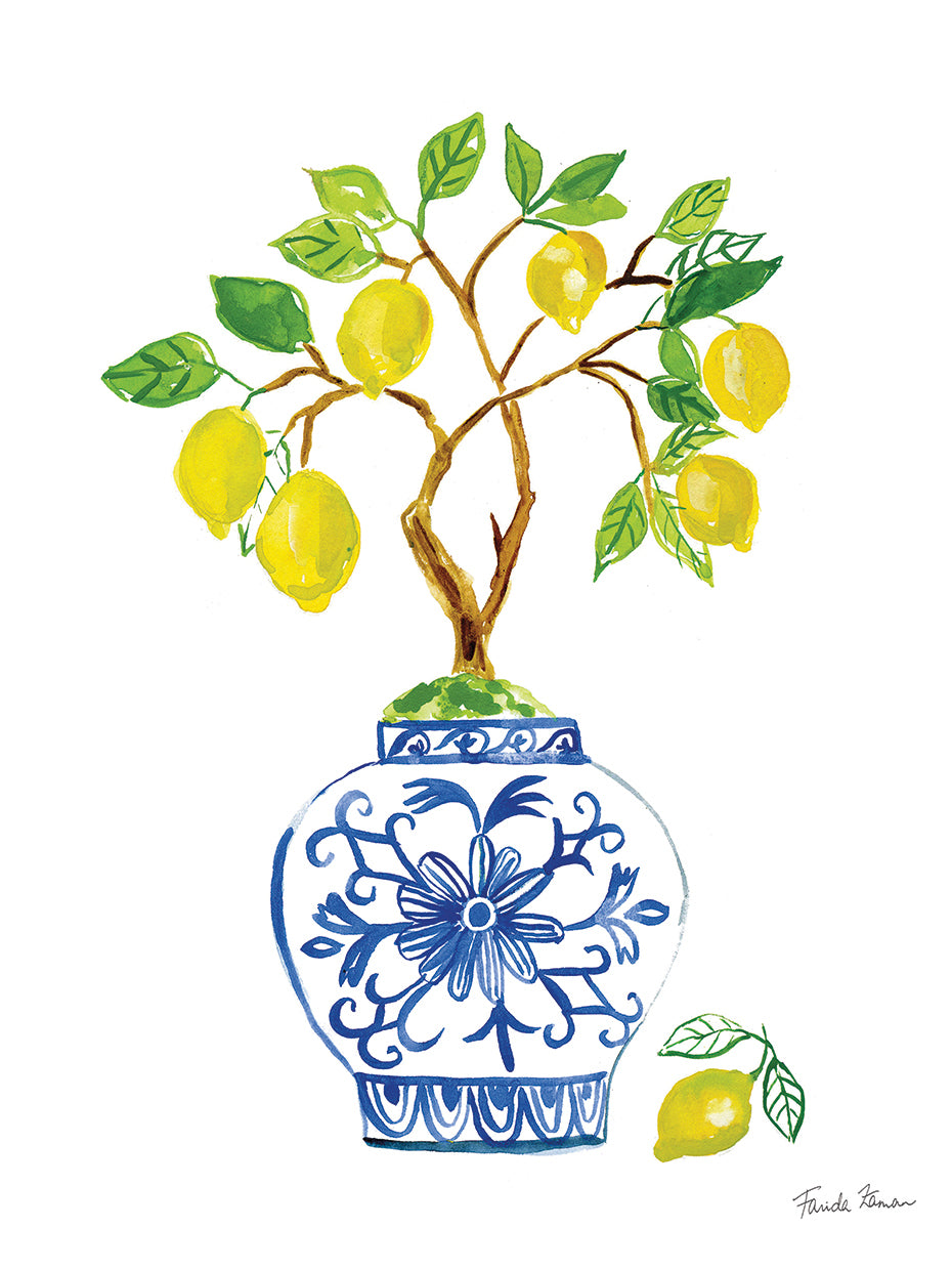Lemon Chinoiserie II