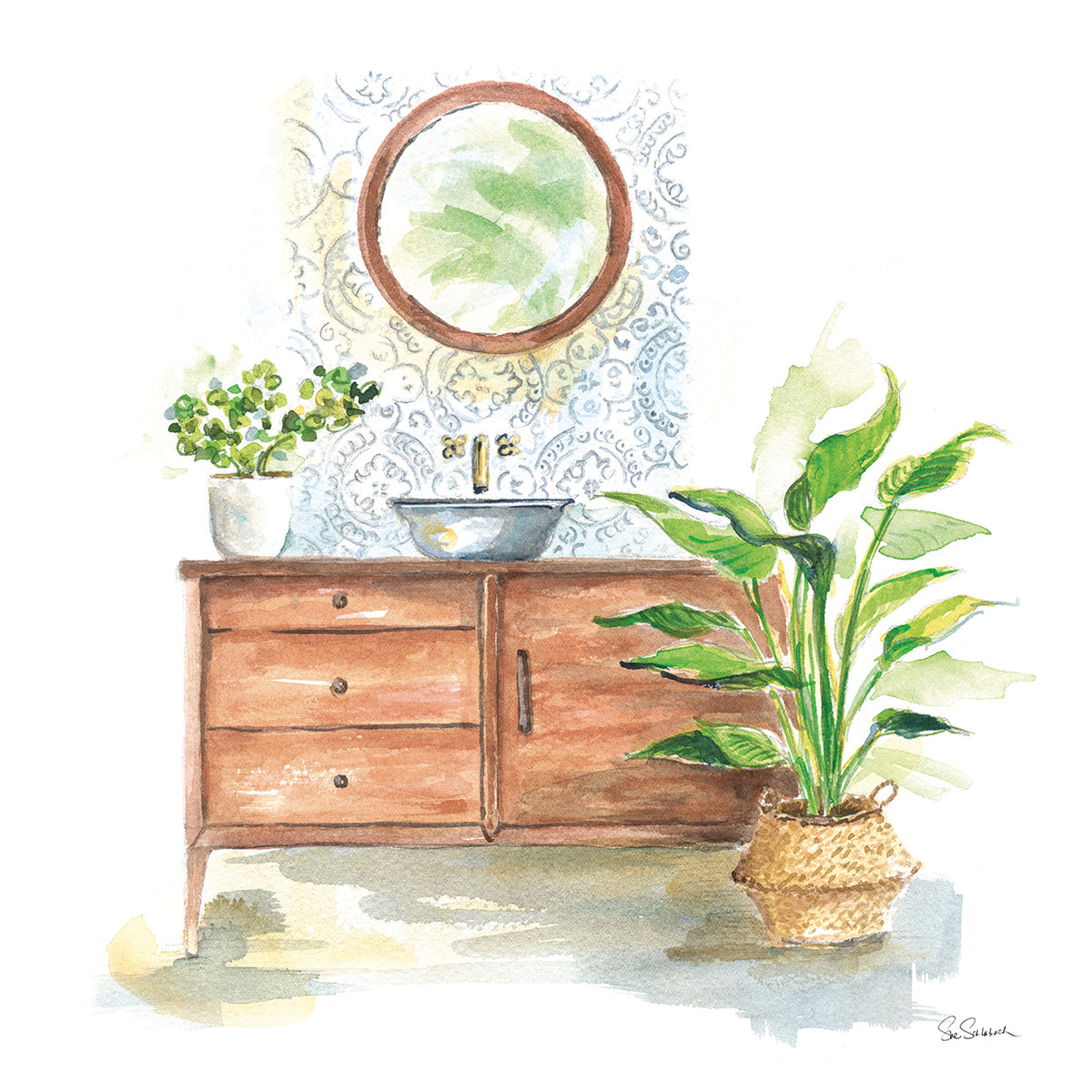 Greenery Bath I