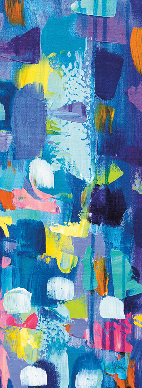 Gaiety II by Jeanette Vertentes - handcrafted wall art work on large canvas & framed canvas prints, made to order