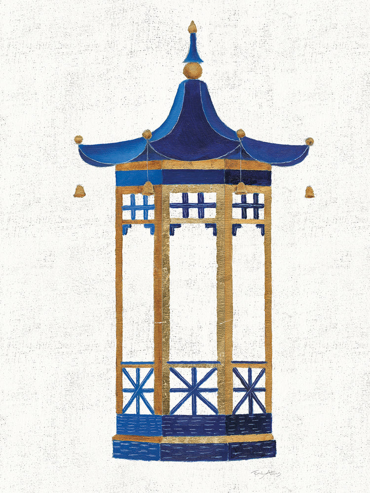 Flora Chinoiserie VII Textured