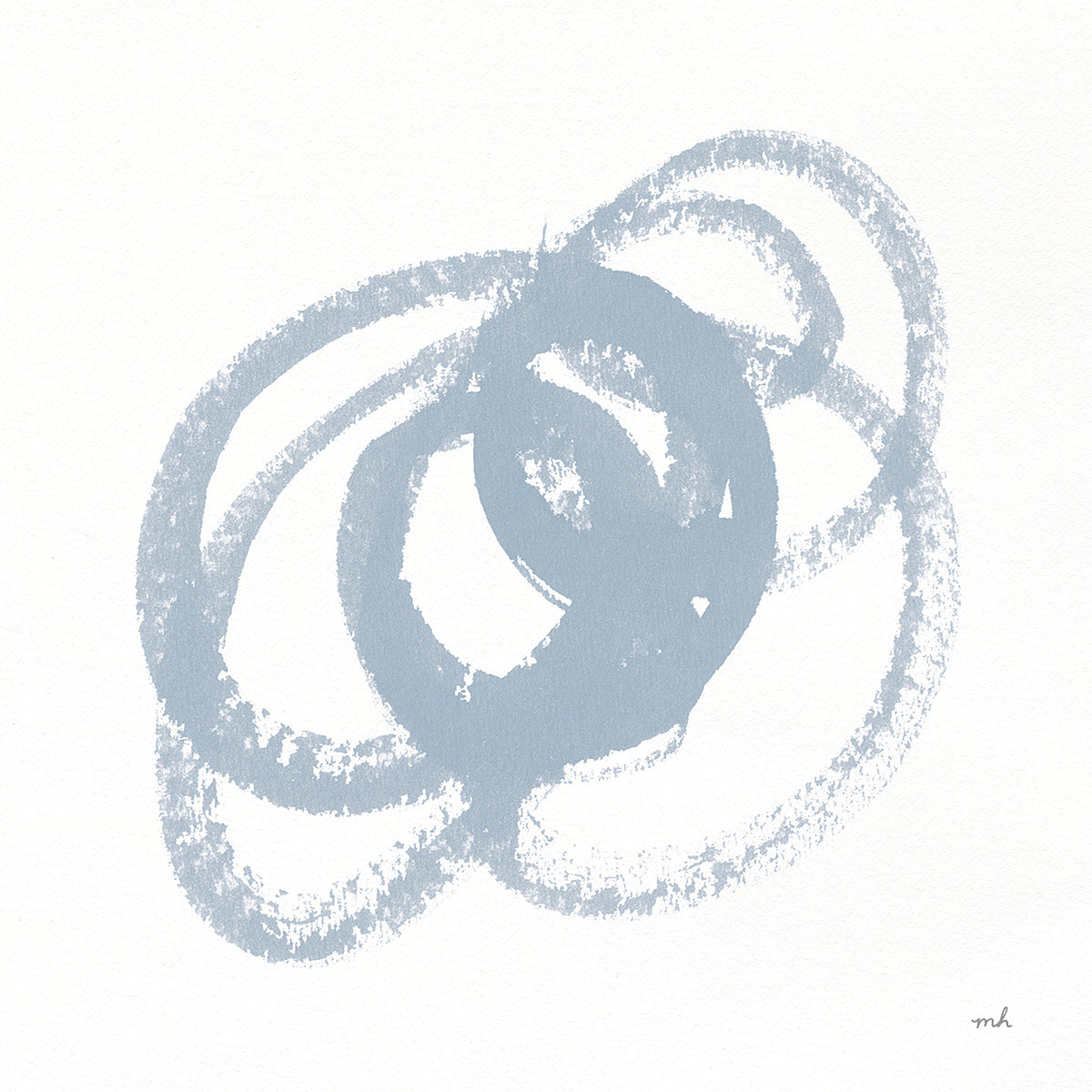 Scribbly Spring IV by Moira Hershey - best quality handcrafted wall art work on large canvas & framed canvas prints