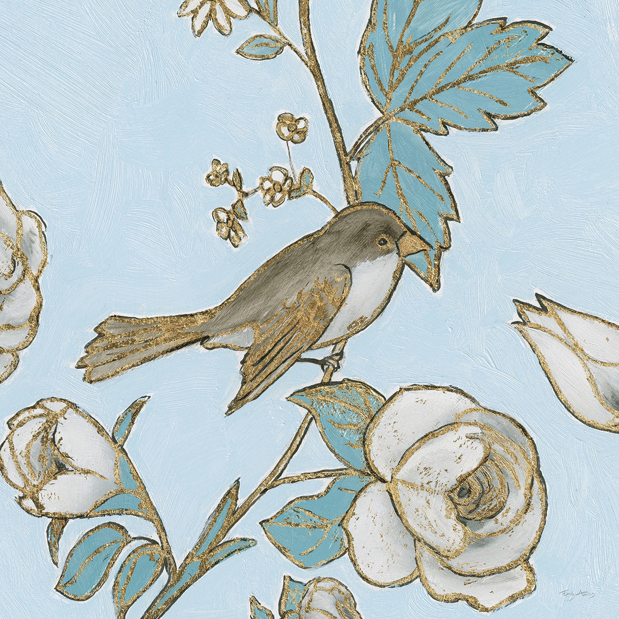 Toile Birds I