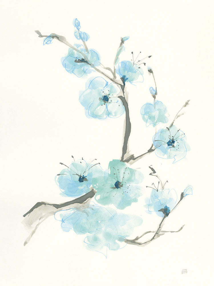 Arte de la lona Tinted Branch III