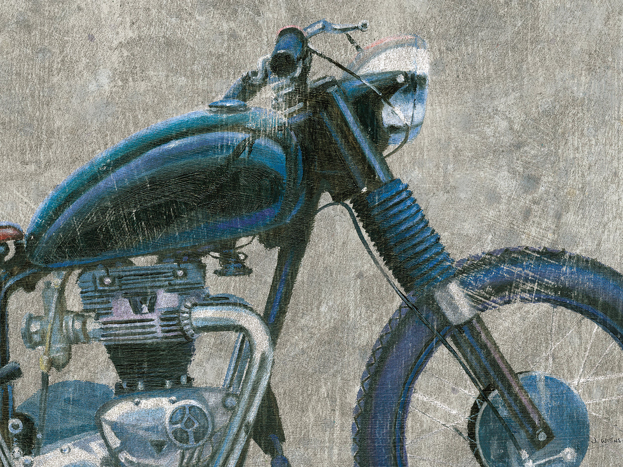 Vamos a rodar I Grunge Crop Canvas Art