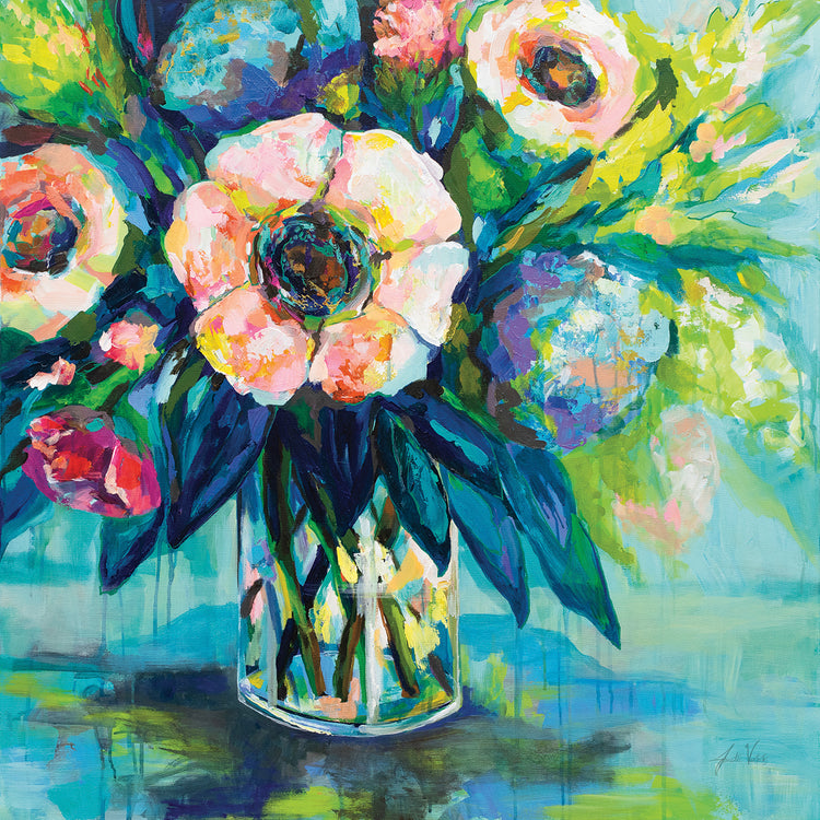 Vibrance by Jeanette Vertentes - museum quality wall art work on large canvas & framed canvas prints