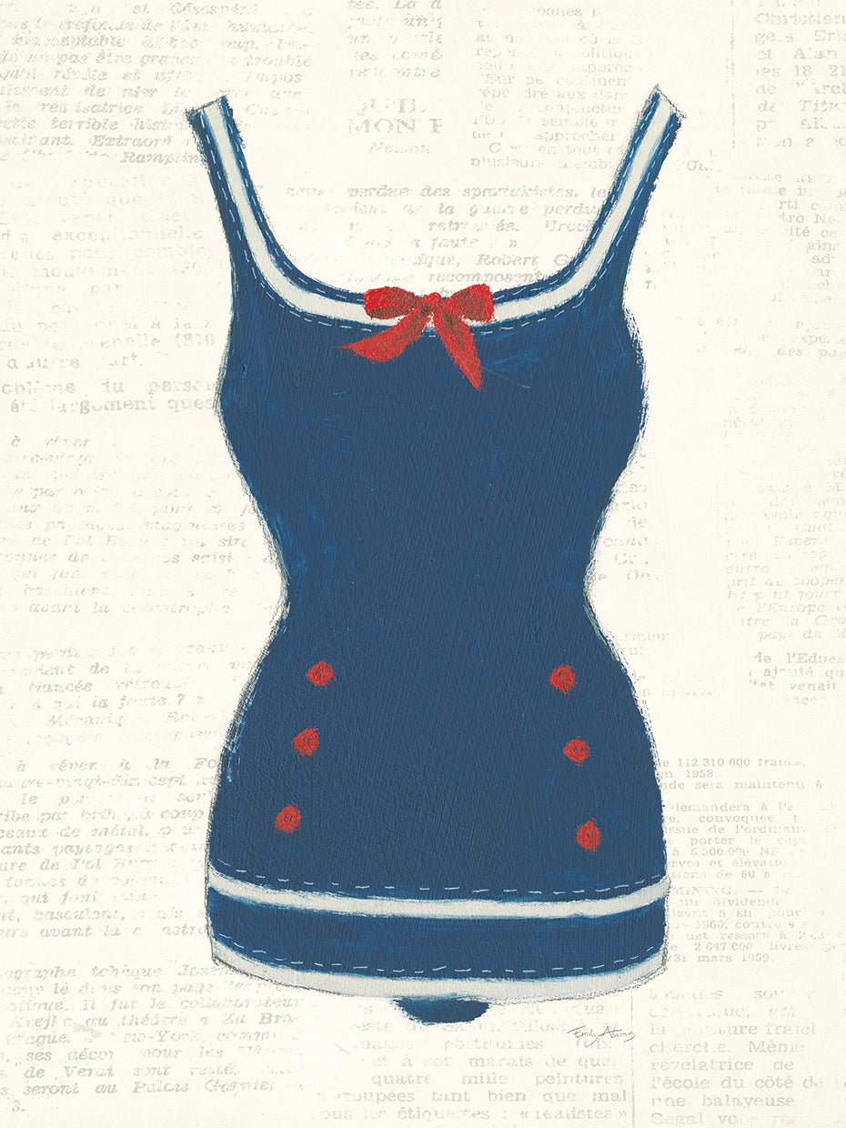 Retro Swimwear I Newsprint