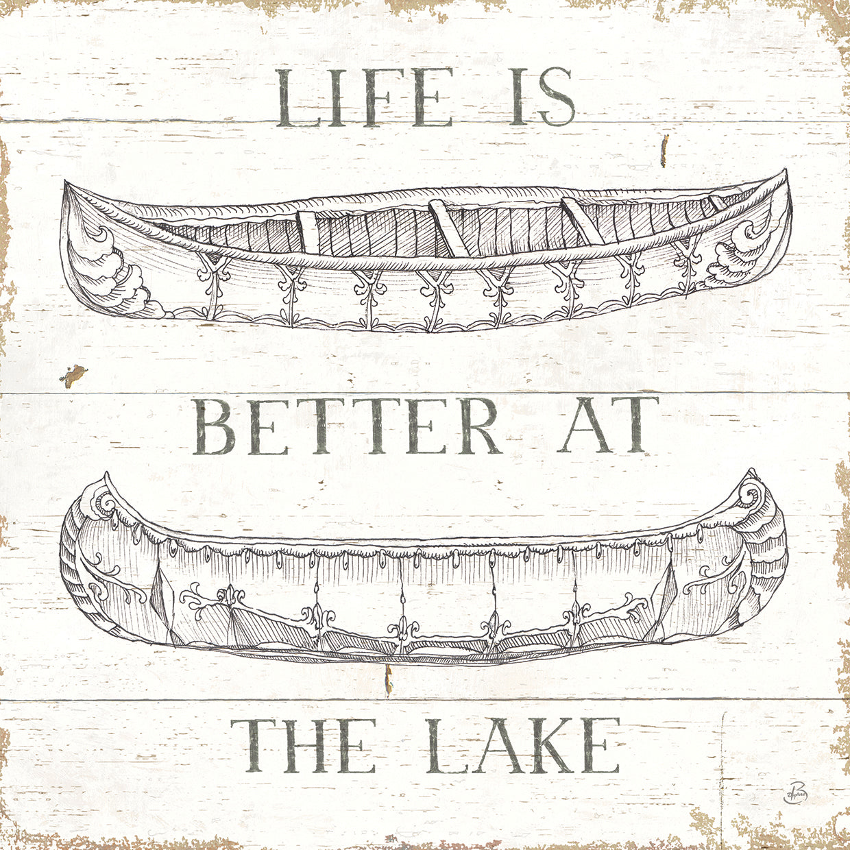 Lake Sketches V