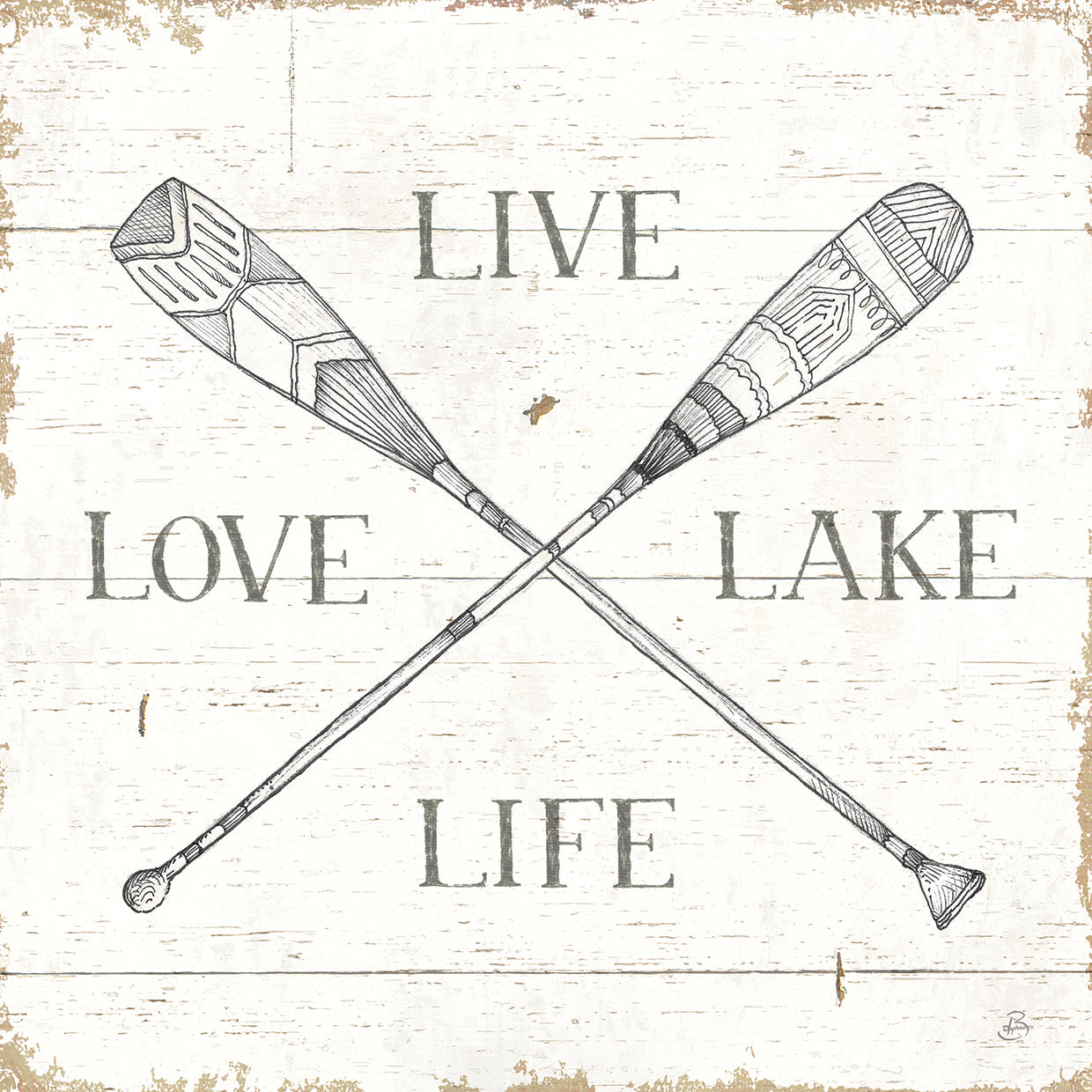 Lake Sketches VI
