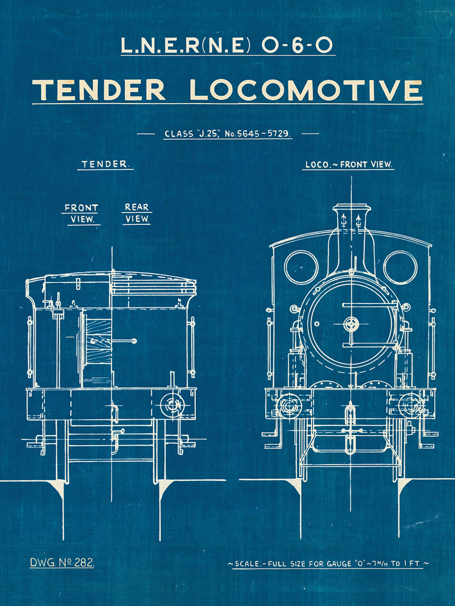 Locomotive Blueprint III