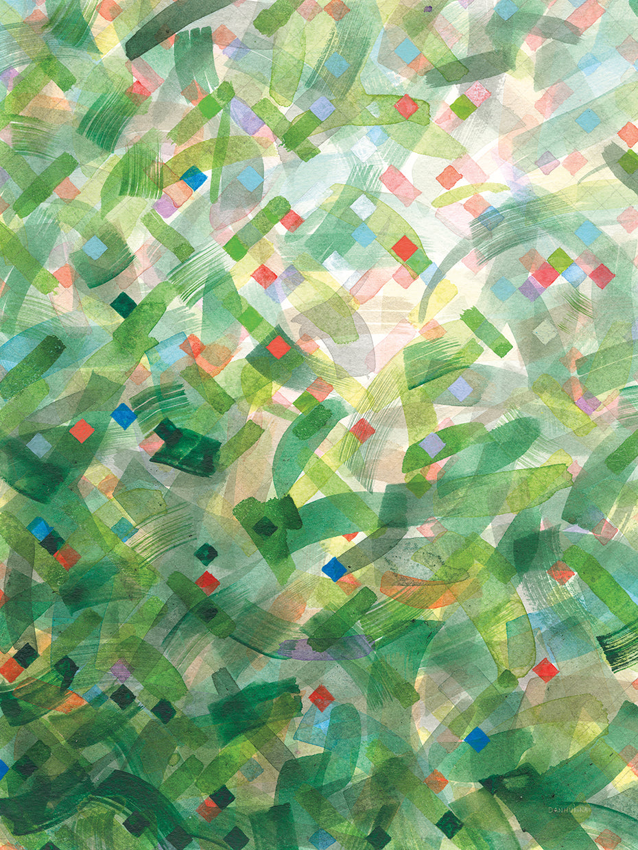 Jungle Abstract I by Danhui Nai - best quality handcrafted wall art work on large canvas & framed canvas prints