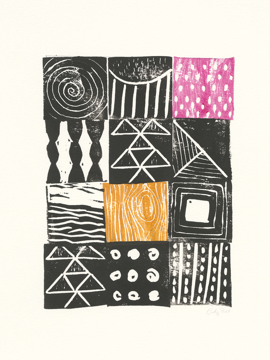 Block Print V
