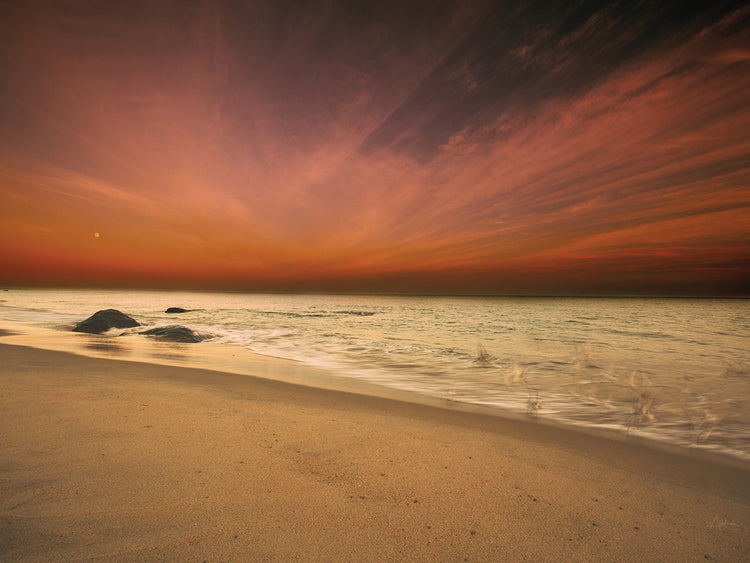 Arte de la lona de Marthas Vineyard Beach III