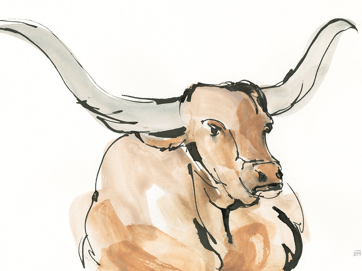 Longhorn I Arte de la lona