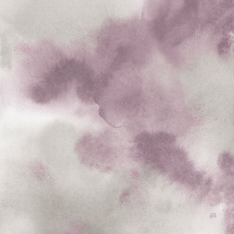 Cuadro en lienzo Malva Indigo Flow I