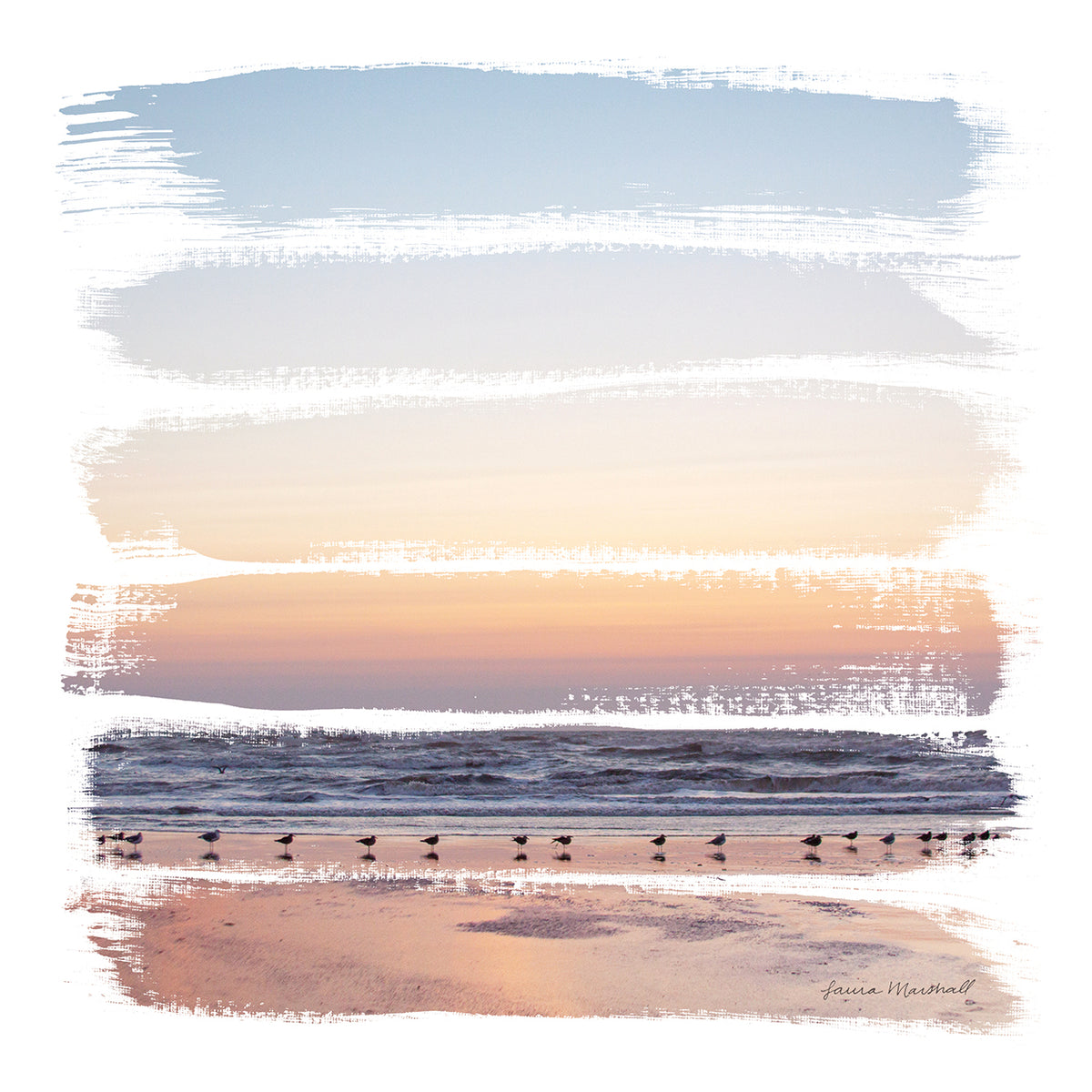 Sunset Stripes I