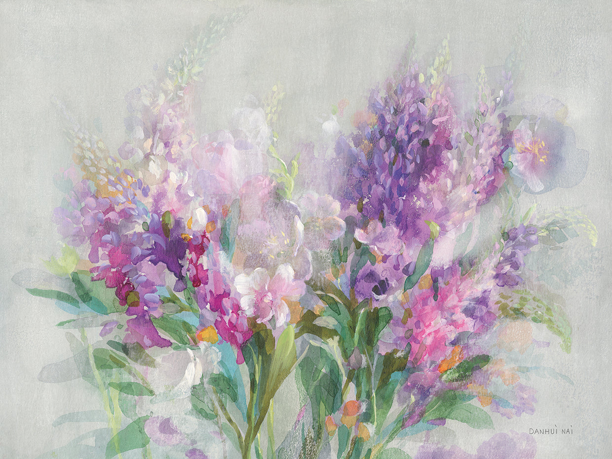 Garden Abundance by Danhui Nai - top quality wall art work on large canvas & framed canvas prints