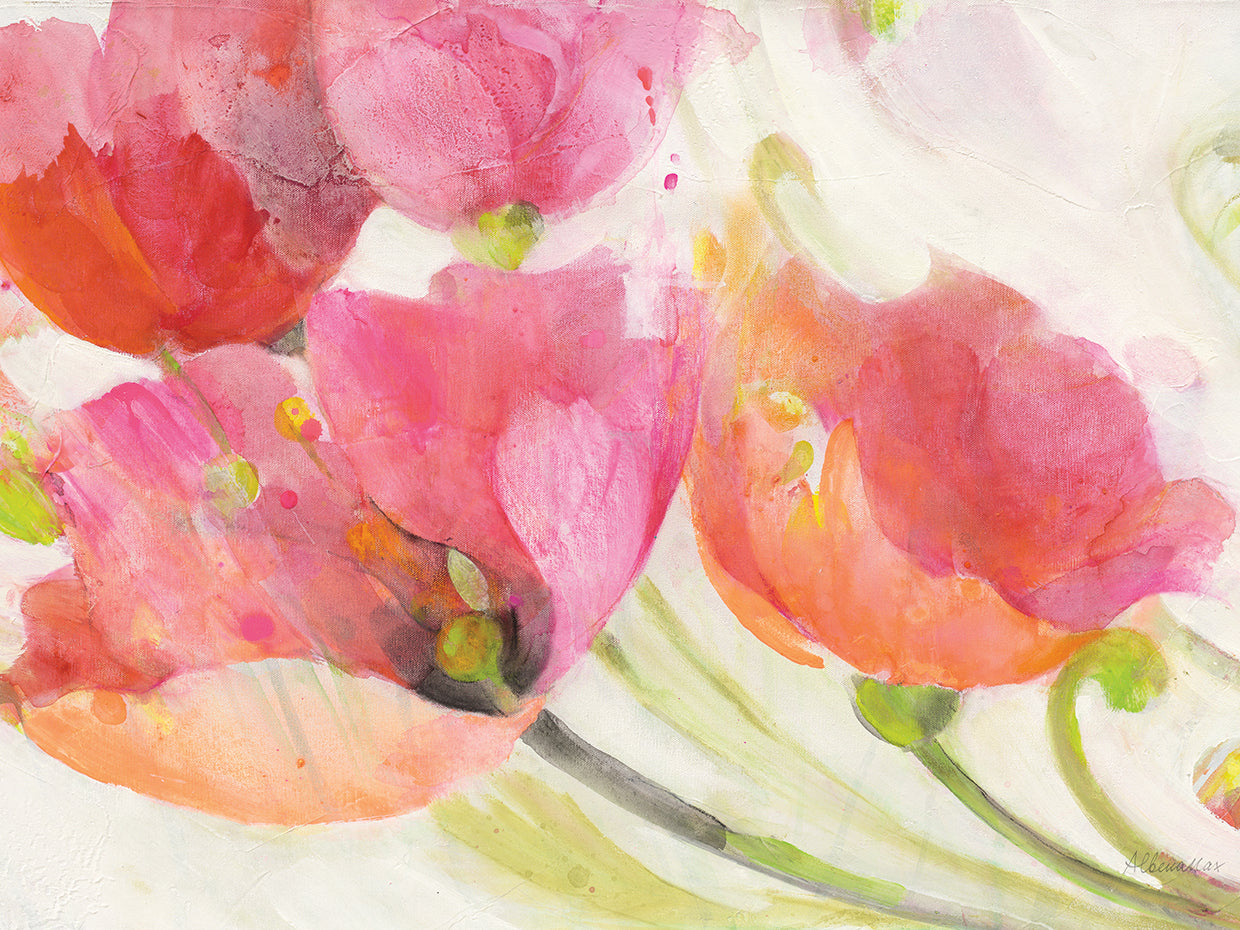 Poppies in the Breeze