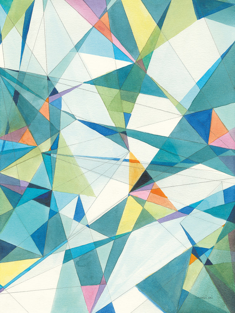 Prism I by Danhui Nai - highest quality handcrafted wall art work on large canvas & framed canvas prints